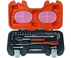 Bahco S290 - Juego De Vasos 1/4, 29 Piezas