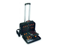 Plano PLO112E1NR Carro porta herramientas profesional en E.V.A. (Etileno, Vinilo, Acetato), con estructura de refuerzo en ABS, Negro, 0