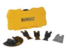 DeWalt DT20715-QZ - Juego de 5 hojas de sierra para multi-herramienta DT20701-QZ, DT20704-QZ, DT20714-QZ, DT20711-QZ, para multi-herramienta oscillante