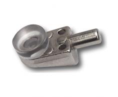 Estante de cristal SECOTEC soporte de Sandra 5 mm niquelado, 20 pcs, 105030496