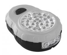 KWB LED Lámpara de Seguridad, superhell plegable gancho con parte trasera magnética y no de Scratch Protector de pantalla, 4 unidades, 948461