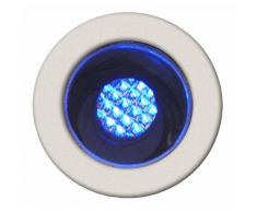 Brilliant Cosa Kit De 10 Focos Redondos Led Empotrables Azul