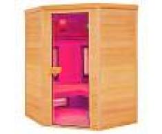 Holl's Sauna infrarrojos Multiwave rinconera 3-4 personas
