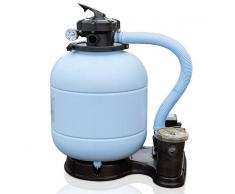 Piscinas Gre Filtro de arena Gre depuradora piscina con bomba - Ø 400 - 6.000 l/h - 230 W - con temporizador