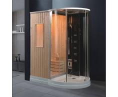 Cabina hidromasaje con Sauna ECO-DE® MONACO 175x118x220 cm