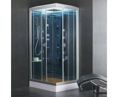 Cabina ducha Hidromasaje con Sauna ECO-DE® INSPIRATION 110X85X225 Cm
