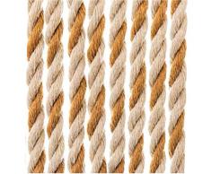 Red SRL (RDS) - Cortina DRED marrón 125 x 240 cm 01528, Multicolor, 123