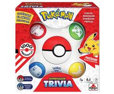 BORRAS - Pokémon Trivia. Juego de Mesa Interactivo con 1000 Preguntas, 2 Modos de Juego y 3 Niveles de dificultad. Conviértete en Entrenador Pokémon, de 1 a 4 Jugadores. Recomendado +7 años (19441)