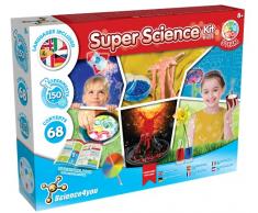 Science4you - Super Kit Cientifico para Niños +8 Años - 150 Experimentos para Niños: Volcanes para Niños - Laboratorio de Quimica, Juguetes Científicos y Juegos Educativos para Niños 8 9 10 Años