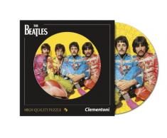Clementoni Puzzle redondo LP Collection de 212 piezas, With a little help from my friends (21400)