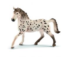 Schleich- Figura Caballo Semental Knabstrupper, 11,90 cm.