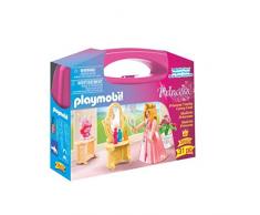 PLAYMOBIL Princess Vanity Carry Case - Figuras de Juguete para niños (Multicolor, 4 año(s), De plástico, Chica, 31 Pieza(s), Caja Cerrada)