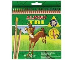 Alpino 000540 - Caja 24 Lápices Colores Tri
