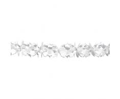 Folat B.V- Folat Guirnalda de Papel Hoku Blanco, Color (7907)