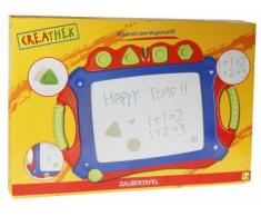 VEDES Großhandel GmbH - Ware creathek magnético Tablero de Dibujo con 4 Sellos