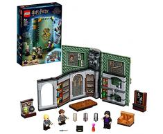 LEGO 76383 Harry Potter Momento Hogwarts: Clase de Pociones, Libro Coleccionable con Mini Figuras, Juguete Portátil para Niños y Niñas de 8 Años o Más