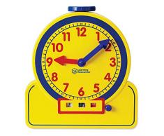 Learning Resources- Reloj didáctico de 12 Horas para Alumnos de Primaria, Color (LER2996) , color/modelo surtido