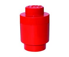 Ladrillo de almacenamiento redondo de 1 espiga de LEGO, caja de almacenaje apilable, 950 ml