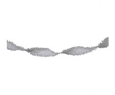 Folat Guirnalda de Deriva de la Fiesta Decoración Plata 6 m Talla única