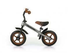 MILLY MALLY Dragon Infantil Unisex Ciudad Acero Negro, Marrón, Plata bicicletta - Bicicleta (Ciudad, Acero, Negro, Marrón, Plata, 25,4 cm (10), Sin Cadena, Infantil Unisex)
