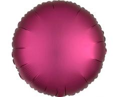 Globo de papel de aluminio Amscan International 3618502, forma de círculo Círculo color rosa oro