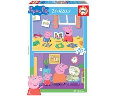 Educa Borrás- Peppa Pig Puzzle, Color Variado (18087)