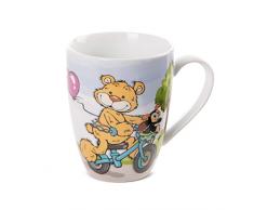 NICI- Taza de Porcelana Oso Mielo 310ml, Color White (48789)