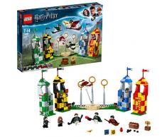LEGO Harry Potter - Partido de Quidditch, Set de Construcción de Juguete del Deporte de Hogwarts (75956)