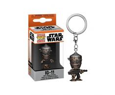 Funko POP! Keychain: Star Wars: The Mandalorian - Coconut - IG-11 - Collectable Vinilo Mini Figure Llavero Novedoso - Relleno De Calcetín - Idea De Regalo - Mercancía Oficial - Fans De TV - Minifigura