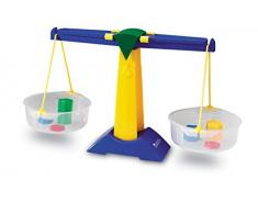 Learning Resources- Balanza Infantil de Platos, Color (LER0898)