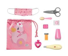 Baby Born Botiquín de primeros auxilios 834091 - Accesorios para muñecas Baby born - Incluye 9 accesorios y funda - Edad: 3+ años