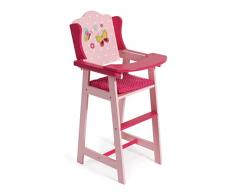 Bayer Chic 2000 - 501-90 - Trona para muñecas de hasta 46 cm, Muebles para muñecas, Accesorios para muñecas, Papilio Rosa