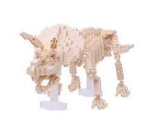 Nanoblock NAN-NBM017 Triceratops Skeleton - Puzzle 3D