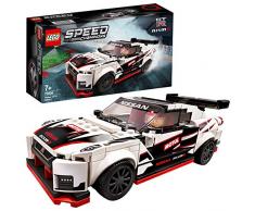 LEGO Speed Champions - Nissan GT-R NISMO, Juguete de Construcción de Coche de Carreras, Incluye Minifigura del Conductor (76896)