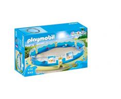 Playmobil FamilyFun 9063 Set de juegos para el baño Multicolor juguete para baño y pegatina - juegos de baño, juguetes y pegatinas (Set de juegos para el baño, Multicolor, 26 cm)