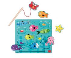 Goula Puzzle pesca magneticos para niños de 2 años , color/modelo surtido