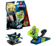 LEGO Ninjago - Spinjitzu Slam: Jay Peonza Ninja de Juguete para construir, Novedad 2019 (70682)