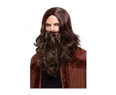 Hen Party Superstore Smiffys 50752 Viking - Juego de utensilios para barbacoa para hombre, color marrón