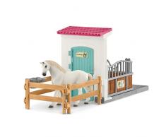 Schleich- Juego de Caja para Caballos Figura de Juguete, Multicolor (42569)