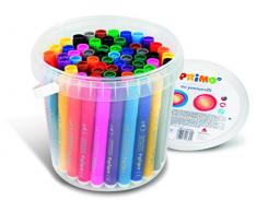 Primo P621BPJ60 - Juego de bolígrafos de fibra (60 unidades), varios colores , color/modelo surtido