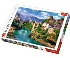 Puzzle 500 – Old Bridge en Mostar, Bosnia y Herzegovina.