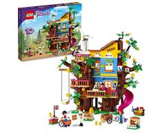 LEGO 41703 Friends Casa del Árbol de la Amistad, Juguete Educativo, Mini Muñecas MIA y River, Detalles de Comunión para Niñas y Niños de 8 Años o Más
