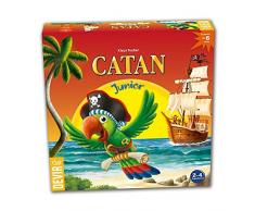 Devir - Catan Junior, Juego de Mesa en Español Catalan y Portugués, Juego de Mesa infantil, Juego de 6 años, Juego en Familia, Divertido (BGCATJU)