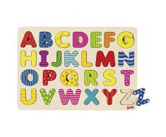 Goki- maderaPuzzles de maderaGOKIAbecedario Puzzle, (1)