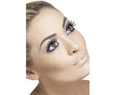 Genérico - 350524 - Long pestañas azul lienzo En araña Adulto - One Size