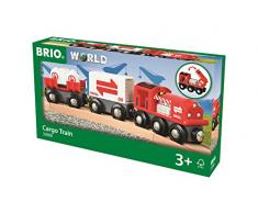 Brio 53.033.888 trene de Juguete - Trenes de Juguete (Rojo, Madera, 3 año(s), 219 mm, 34 mm, 51 mm)