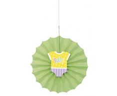 Partido Ênico 30 cm del bebé del lunar Ducha Tissue Paper Fan decorativo