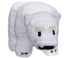 Minecraft 7183 bebé oso polar de peluche, 7 pulgadas