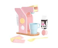 KidKraft - Set de juguete de máquina de café con accesorios Espresso, Multicolore (Pastel) (63379) , color/modelo surtido