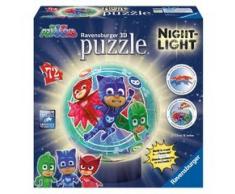 Ravensburger- Puzzles 3D Lámpara, PJ Masks (11773)